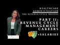 PART II Careers in Revenue Cycle Management SALARIES Entry Mid Senior Level Positions