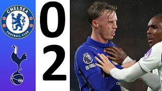 Chelsea vs Tottenham (0-2) Extended Highlights | Palmer RED CARD Premier League 26/27