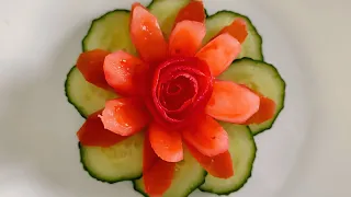 Tomato lotus flower
