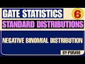 Negative Binomial distribution Solved examples ONE SHOT GATE STATISTICS Stats by Punam