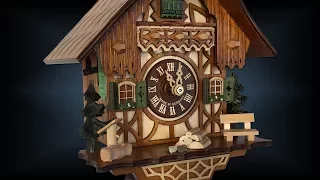 Classic Black Forest Cuckoo Clock by August Schwer