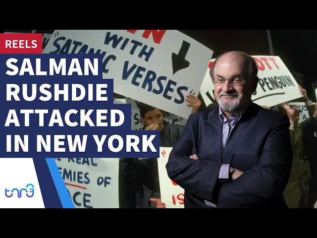 ⁣Salman Rushdie Attacked in New York