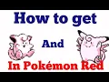 How to catch Clefairy and evolve it into Clefable in Pokemon Red