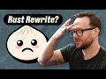 Bun re-written in Rust Zig team big mad TypeScript 7 released now 10x faster Syntax Weekly