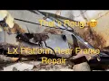 How To Repair LX Mopar 2006 -2009 Magnum/Charger/300 Rear Frame Rails Part 2 :Removal/Rust Reforming