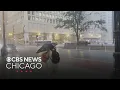 Power outages damage reported after line of strong storms hits Chicago area