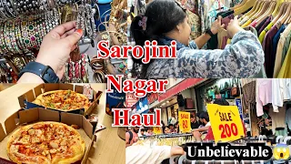 Rs 500/- Sarojini Nagar Haul Challenge 😱 Latest Summer Collection 👗 Sarojini Nagar Market in Delhi 😍