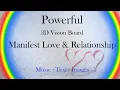 Vision Board Love Relationship The Ultimate Law of Attraction Hack to Manifest Love WORKS FAST