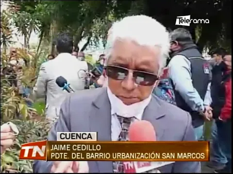 Moradores de la avenida 27 de febrero se oponen a obras que se ejecutan
