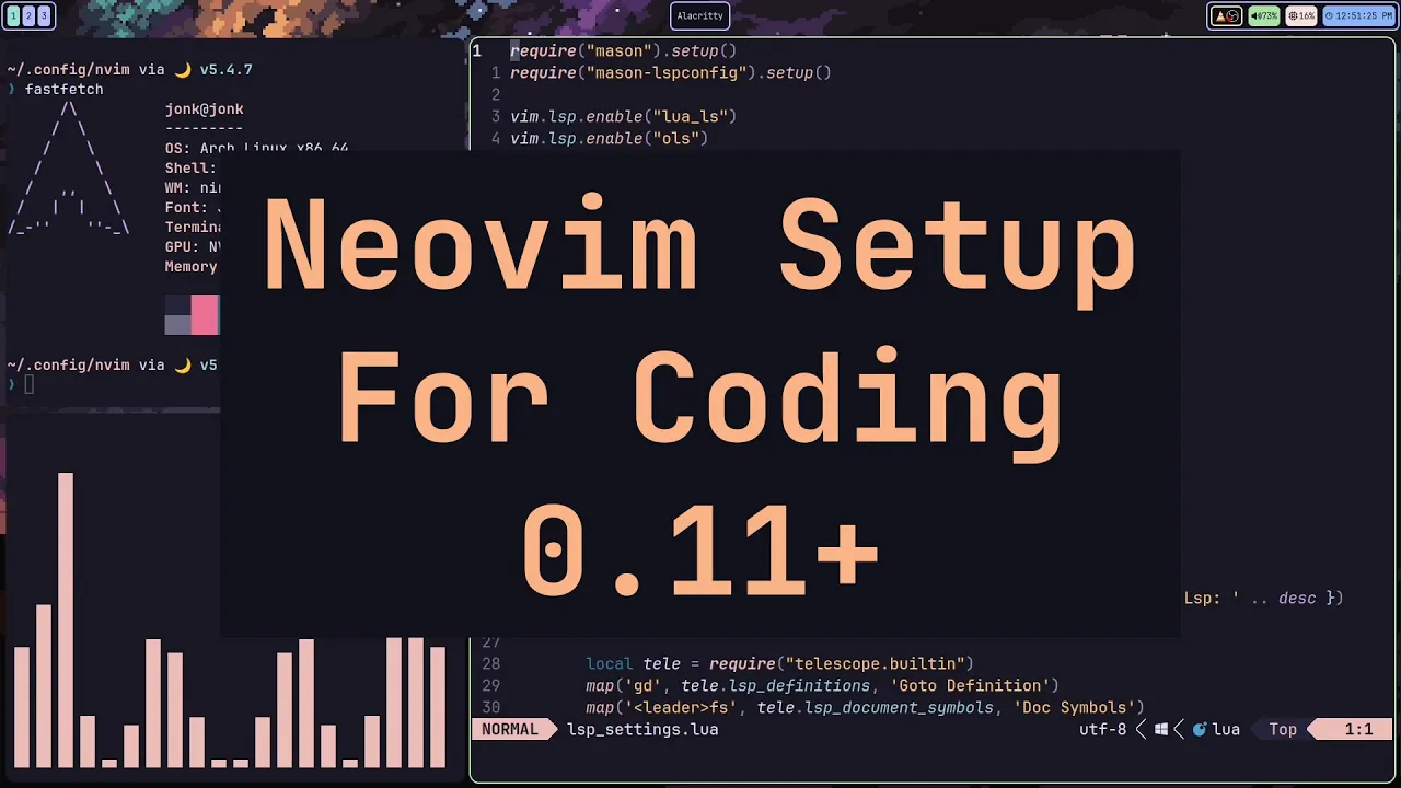 Neovim Setup For Coding V0.11+