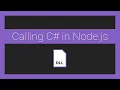 How to call Managed C DLLs from Node js