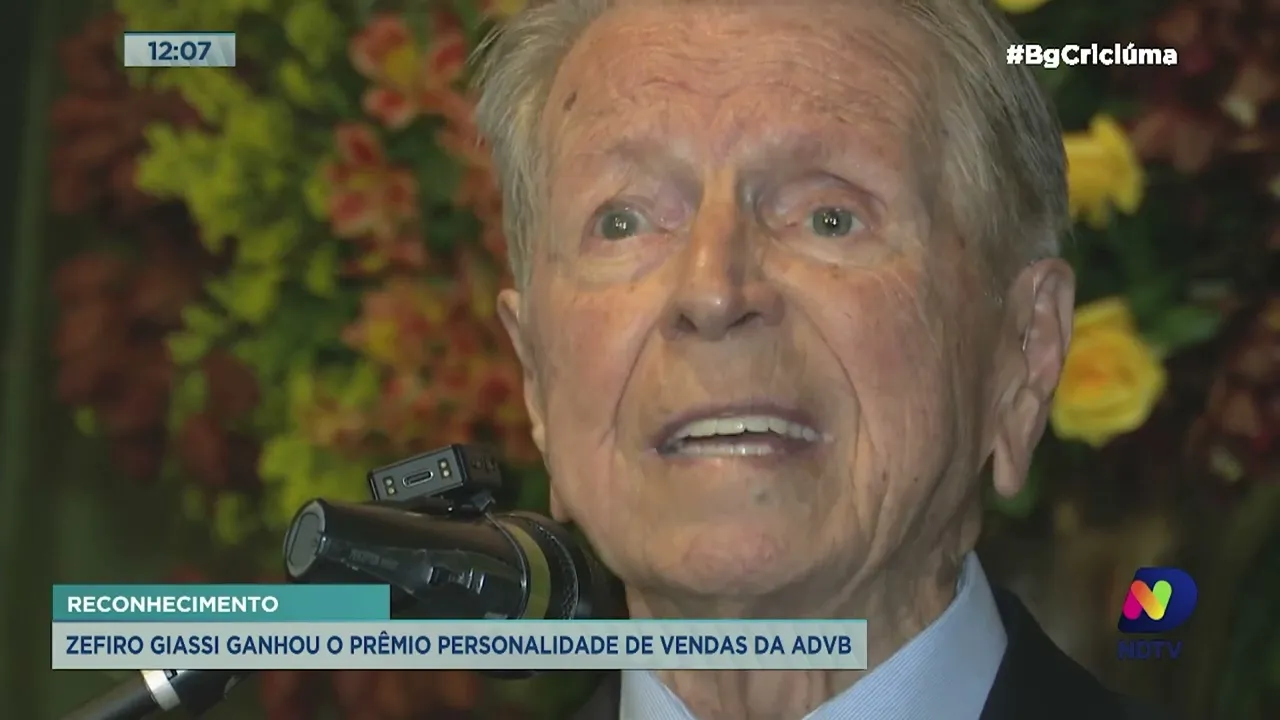 Zefiro Giassi ganha prêmio personalidades de vendas da ADVB