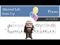 Download Lagu Married Life – from “Up” - Piano sheet music (intermediate)