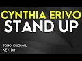 Cynthia Erivo - Stand Up - Karaoke Instrumental