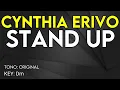 Download Lagu Cynthia Erivo - Stand Up - Karaoke Instrumental