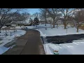 Sterling Illinois winter 2020 4K Drone Footage