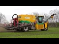Application - Ploeger AT4103 LNMS - slurry injecting on winter grain