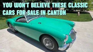 14 Stunning Classic Cars for Sale in Canton at Surprisingly Low Prices