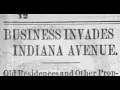 Businesses Invade Indiana Avenue in 1905