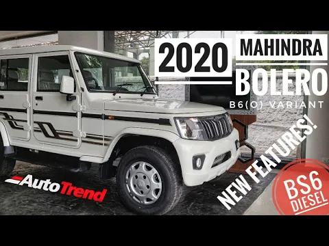 2020 Mahindra Bolero BS6 Top Spec - Most Detailed Walkaround Review | AutoTrend !!