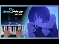 Download Lagu Rainy Day With Misaki theme piano / Eden Treaty OST Theme 105 / Blue Archive Misaki \u0026 Saori Memorial
