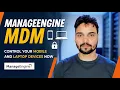 Control All Mobile Devices ManageEngine MDM Full Guide