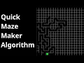Simple Maze Maker Python