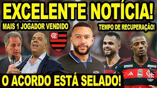 EXCELENTE NOTÍCIA! O ACORDO FOI SELADO PARA O FLAMENGO! MENGÃO VAI VENDER MAIS 1 JOGADOR? MICHAEL E+