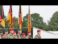 Panzerlied (short version) - 2025 performed by a German Navy Band (1st Armoured Division handover)