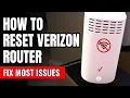 How to Reset Verizon Router Factory Reset Verizon Router