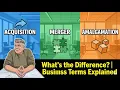 What is the difference between acquisition merge and amalgamation with examples Tata Air India