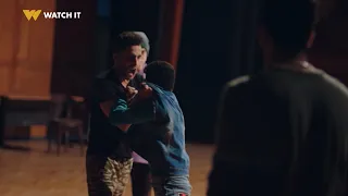 ورق التوت   حامد جاب رجالة الحارة وناوي على كارثة في المعهد بس منير وقف لهم    دندنها