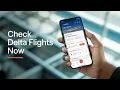 How To Check Flight Status on Delta App - simple way