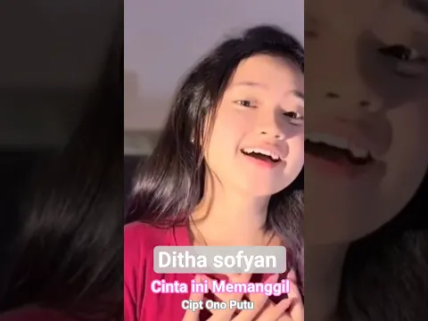 Ditha Sofyan "Cinta Ini Memanggil "Cipt Ono Putu Music Hendri Lamiri #lagukeren#lagubaruhits