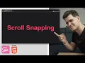 Portfolio Pure CSS Scroll Snapping Tutorial