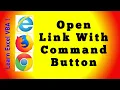 How to Assign Website Link to Command Button in Excel Learn Excel VBA
