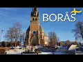 Download Lagu Winter walking tour of a snow covered Borås, Sweden (with captions)