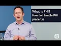 What is Protected Health Information PHI HIPAA Training