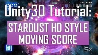 Unity3D Stardust Style moving score in Unity4 JavaScript