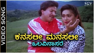 kanasali manasali video song olavina aasare vishnuvardhan roopini spb vani jairam