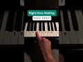 Download Lagu Right here waiting 🎹 #piano  #tutorial #pianotutorial #pianomusic #pianolessons #lesson #tips