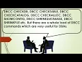 As a part of your job what are the DBCC commands that you commonly use for database maintenance
