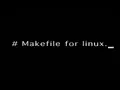Makefile For Linux