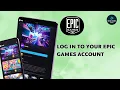 Log In to Your Epic Games Account 2025 Fix for Login Problems