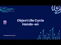 Java Essentials Blueprint - Object Life Cycle Hands-on