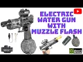 Electric Water Gun with Muzzle Flash Unboxing Review by Abners Reviews