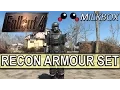 Fallout 4 All Legendary Recon Marine Armor Set