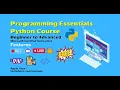 How to Enroll in Free Programming Essentials in Python Course