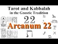 Gnostic Tarot Kabbalah - Arcanum 22 Return