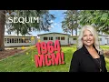 Sequim WA Mid Century Modern Home for Sale Sunland Golf Community Olympic Peninsula Living